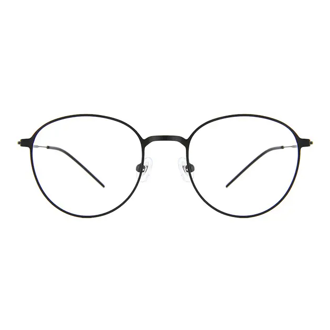 OWNDAYS | AIR MATTE BLACK Full Rim Round right side